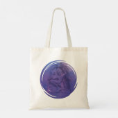 Apsara - Paars Tote Bag (Achterkant)