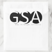 APSU GSA Rechthoekige Sticker (Tas)