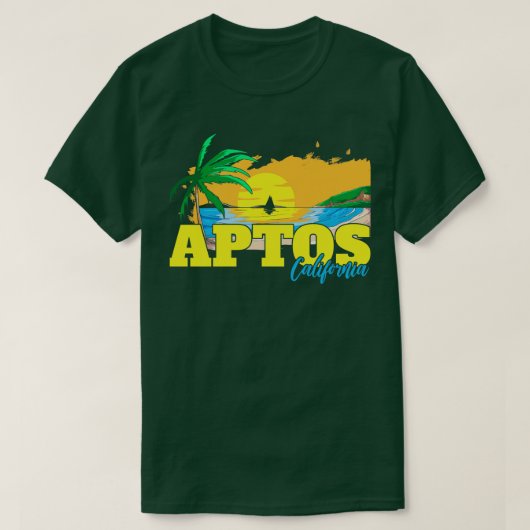 Aptos California T-shirt (Design voorkant)