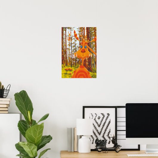 Apüh-Poster Poster (Thuiskantoor)