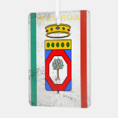Apulia Metalen Ornament (Voorkant links)