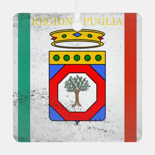 Apulia Metalen Ornament (Voorkant)