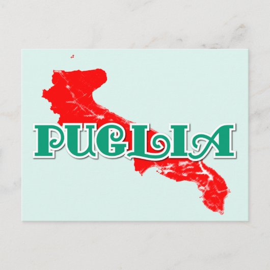 Apulië Briefkaart (Voorkant)