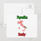 Apulië Italië Briefkaart (Voorkant / Achterkant)