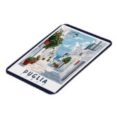 Apulië, Italië: een retro Magneet (Linkerzijde)