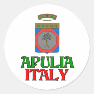 Apulië Italië Ronde Sticker