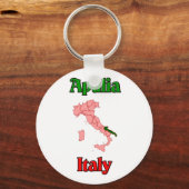 Apulië Italië Sleutelhanger (Voorkant)