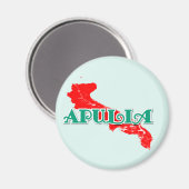 Apulië Magneet (Voorkant / Achterkant)