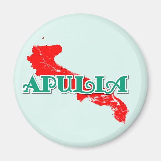 Apulië Magneet (Voorkant)