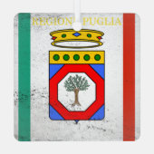 Apulië Metalen Ornament (Achterkant)