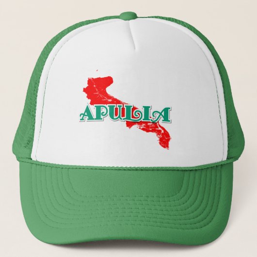 Apulië Trucker Pet (Voorkant)