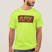 APX OBEY Geïnspireerd T shirt Maroon (Voorkant)