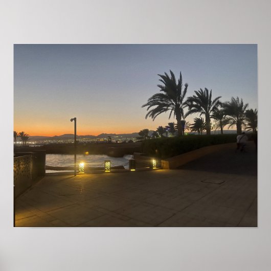 Aqaba foto ,Print, Waarde Poster Papier (Matte) (Voorkant)