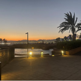 Aqaba fotografie Hout Overgoten Wandtapijt Hangend Wandkleed