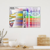 AQAL - Grafiek 12 Poster (Keuken)