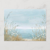Aqaurell Illustration Strand Landschaft pastell Briefkaart (Voorkant)