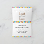 Aqeeqah Invitation - Islamitische nieuwe baby Kaar Kaart (Binnen)