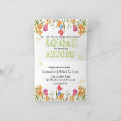 Aqeeqah Islamitische Nieuwe Baby uitnodiging (Binnen)