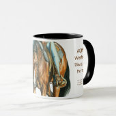 AQHA Westerne PleasureHorse Mok (Voorkant rechts)