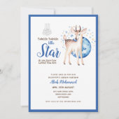 Aqiqah Aqeeqah Uitnodigingen Sjabloon Twinkle Star (Voorkant)