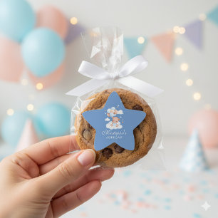 Aqiqah Baby Jongen Ster Sticker