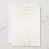 Aqiqah Pink Bow Girl Uitnodiging (Achterkant)