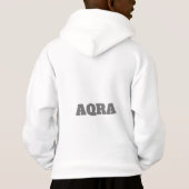 aqra hoodie, heren pullover hoodie, minimalistisch (Achterkant)