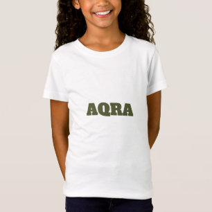 AQRA Minimalistisch Logo T-Shirt