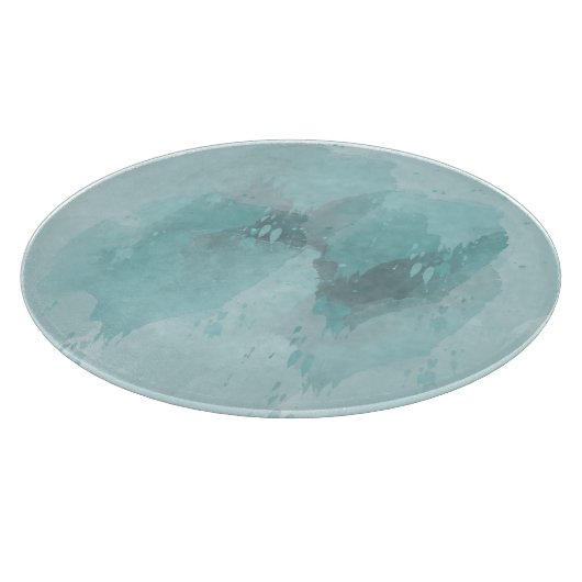 Aqua Abstract Snijplank (Hoek)