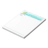 Aqua Accents School Psychologist's Note Pad Notitieblok (Linkerzijde)