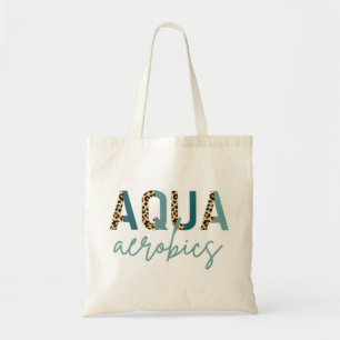 Aqua Aerobics Cheetah print Aqua aerobics giften Tote Bag