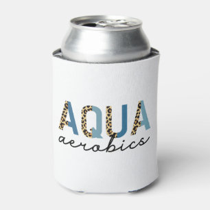 Aqua Aerobics Cheetah print Water aerobics giften Blikjeskoeler