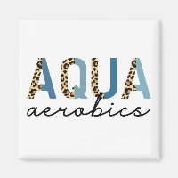 Aqua Aerobics Cheetah print Water aerobics giften