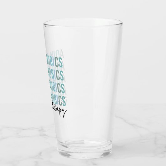 Aqua Aerobics is mijn 'Therapy Water Aerobics gift Glas (Links)