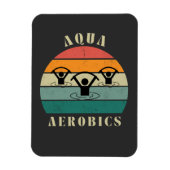 aqua aerobics magneet (Verticaal)