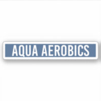 Aqua Aerobics minimalist Water Aerobics Gift