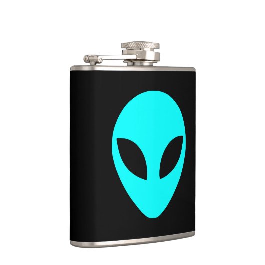 Aqua Alien Head Heupfles (Rechts)