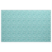Aqua ALS EEN MERMAID Nautical Fish Scales Pattern Stof (Yard (91,4 cm))