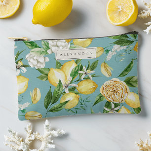 Aqua   Amalfi Coast Lemon Blossom gepersonaliseerd Etui