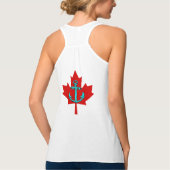 Aqua Anchor Canada Shirt Lighthouse Route (Achterkant)