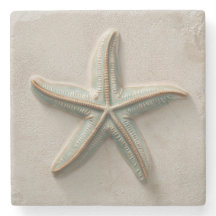 Aqua and Sand Starfish Coastal