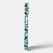 Aqua Animal Print/Camo Case-Mate iPhone Case (Achterkant / Rechts)