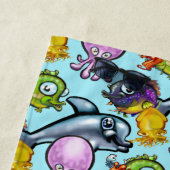 Aqua Babies Beach Towel Strandlaken (In situ)