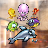 Aqua Babies Window Cling Raamsticker (Vel 2)