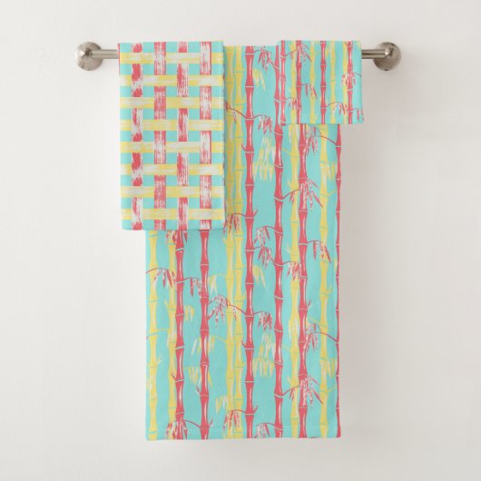 Aqua Bamboo Bad Handdoek (Insitu)