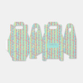 Aqua Bamboo Bedankdoosjes (Uitgevouwen)