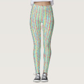Aqua Bamboo Leggings (Voorkant)