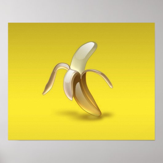 aqua_banana_wallpaper_abstract_3d_wallpaper_1280_1 poster (Voorkant)