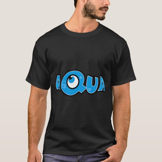 Aqua Band Logo T-shirt (Voorkant)
