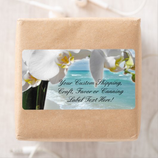Aqua Beach Orchid Etiket (Insitu)